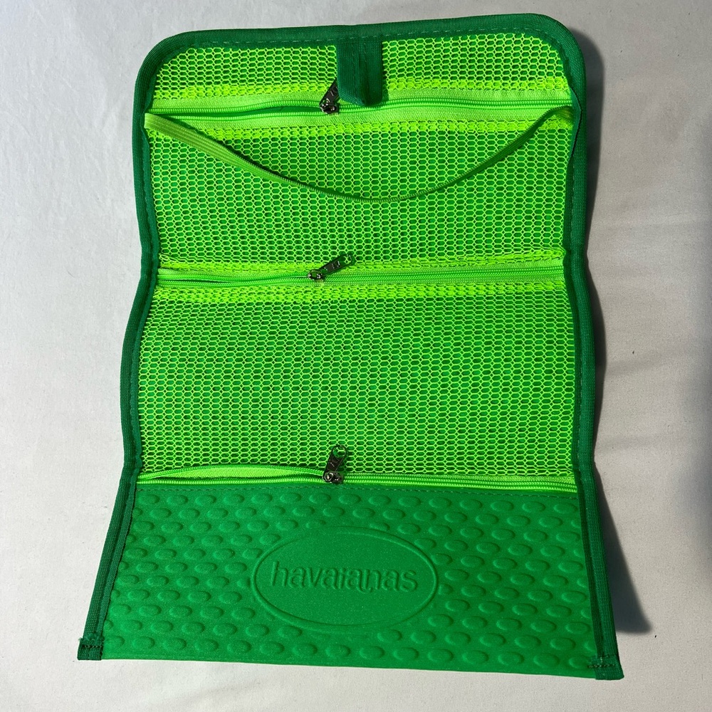 Havaianas travel pouch Lime Green